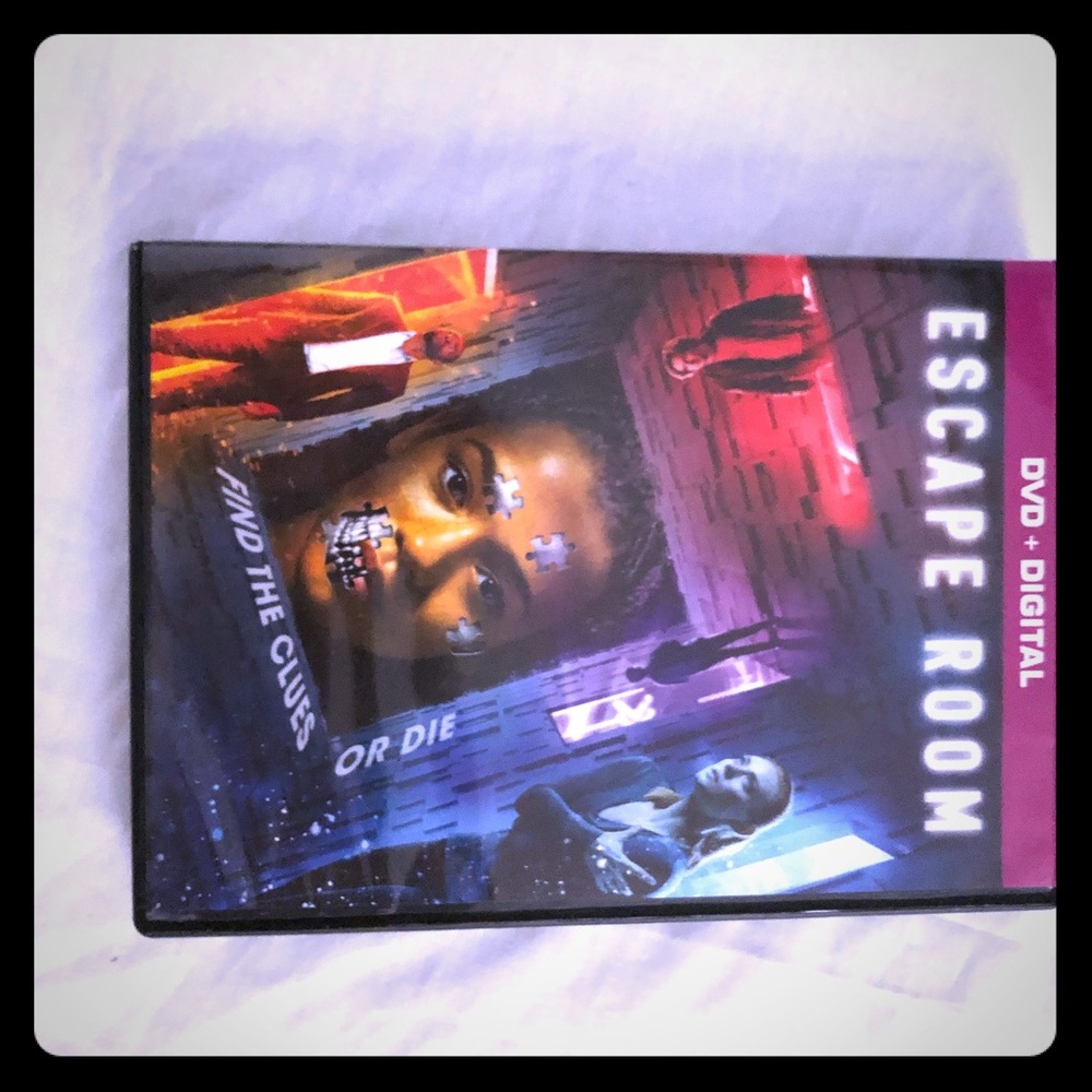 Blue ray and DVD 2019    Escape room